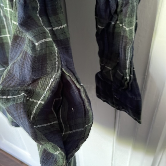 Zara Trafaluc Embroidered Plaid Shirt - Picture 7 of 7